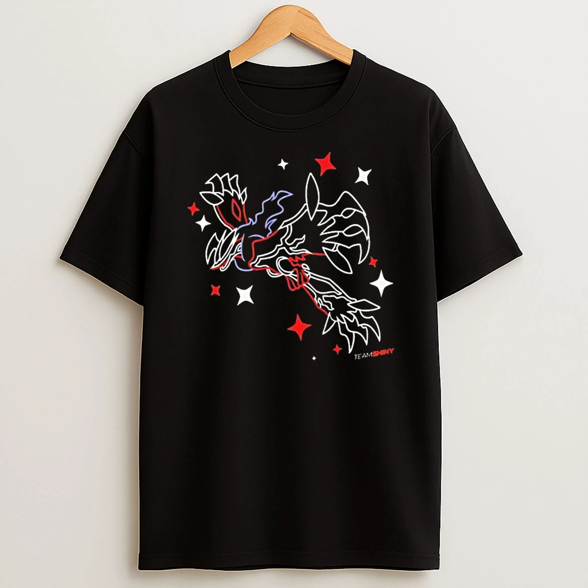 Pokemon Number 717 Yveltal Team Shiny T Shirt