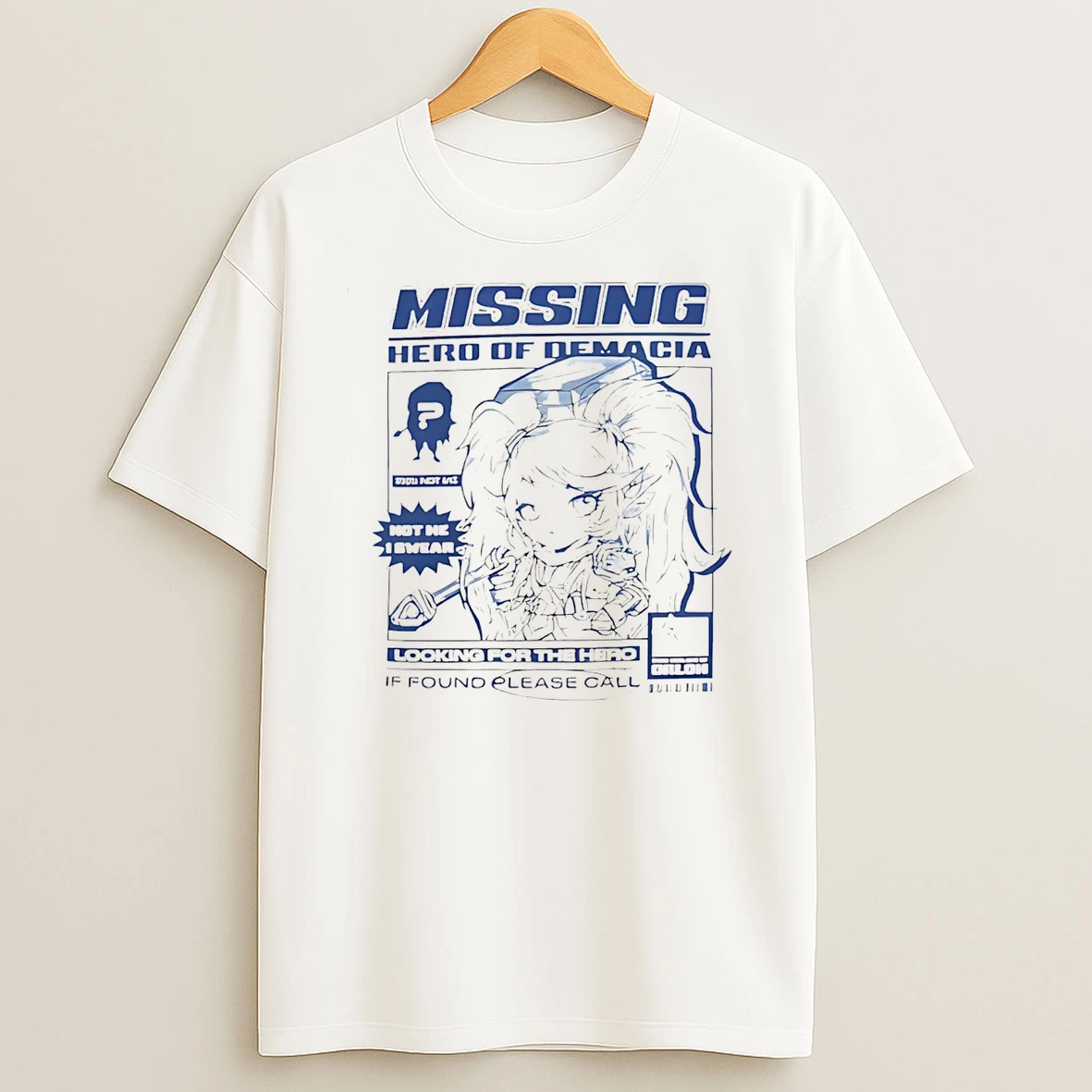 Poppy Missing Hero Of Demacia T Shirt
