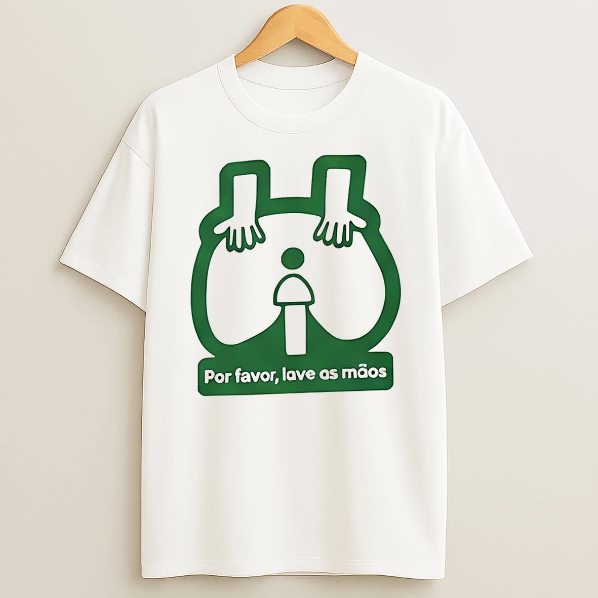 Por Favor Lave As Maos T Shirt