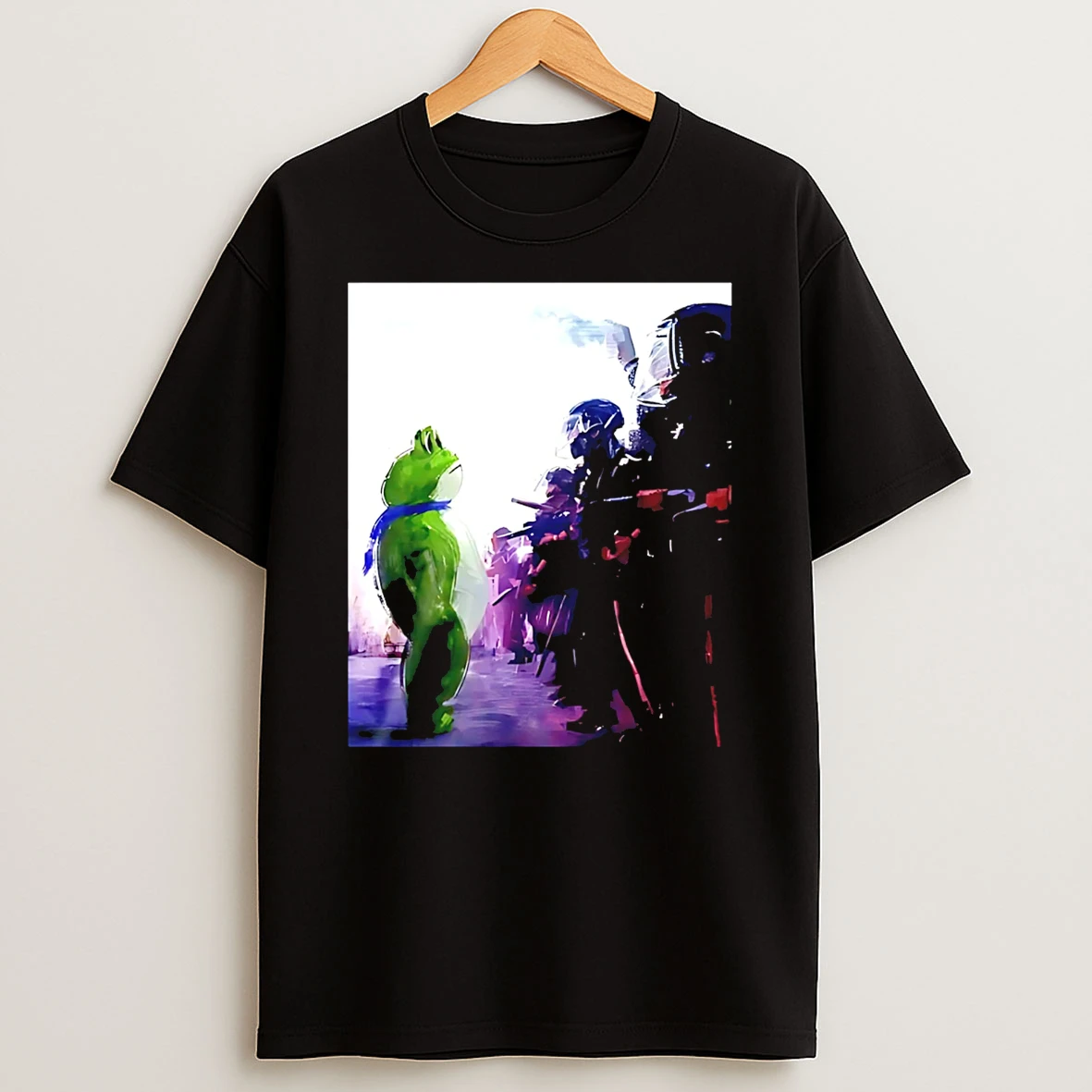 Portland Frog Protest T Shirt
