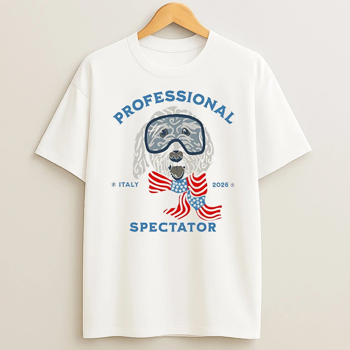 Professional Italy 2026 Spectator Usa Milan Cortina 2026 Winter Games T Shirt