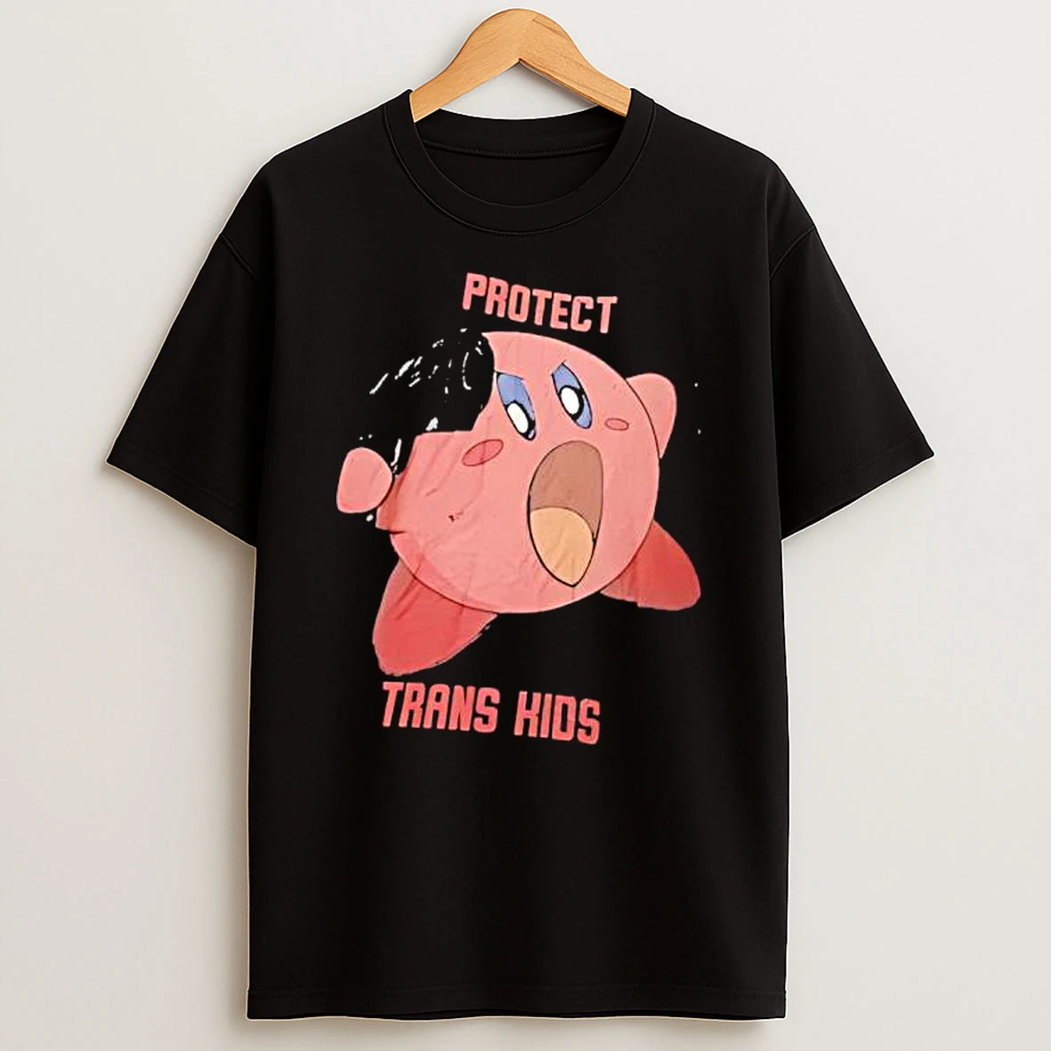 Protect Trans Kids Anime Character Graphic T Shirt