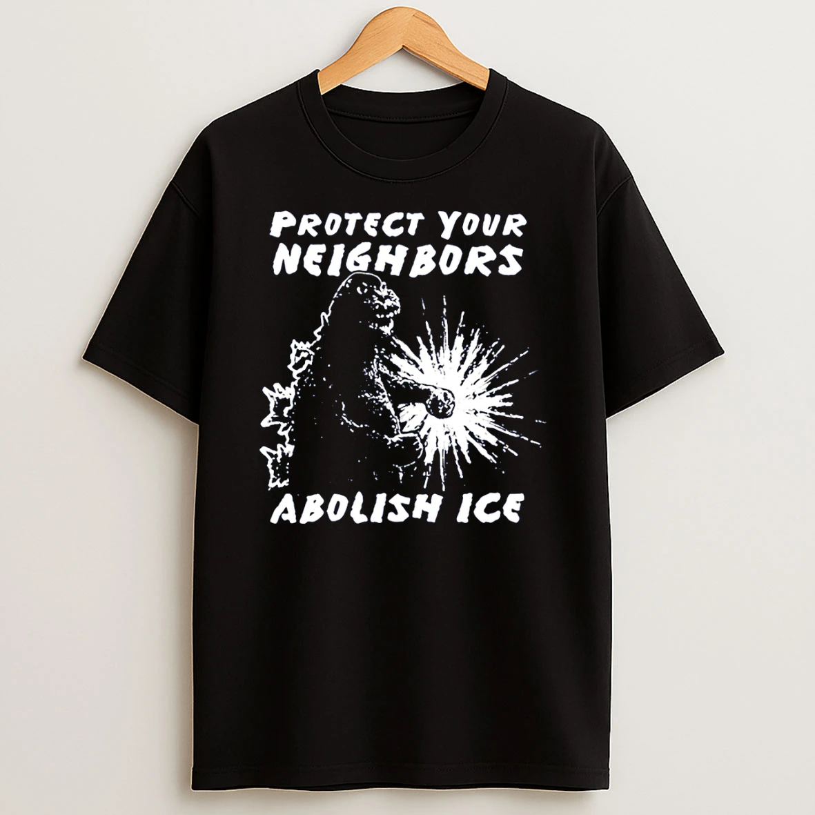 Protect Your Neighbors Abolish Ice Vintage T Shirt