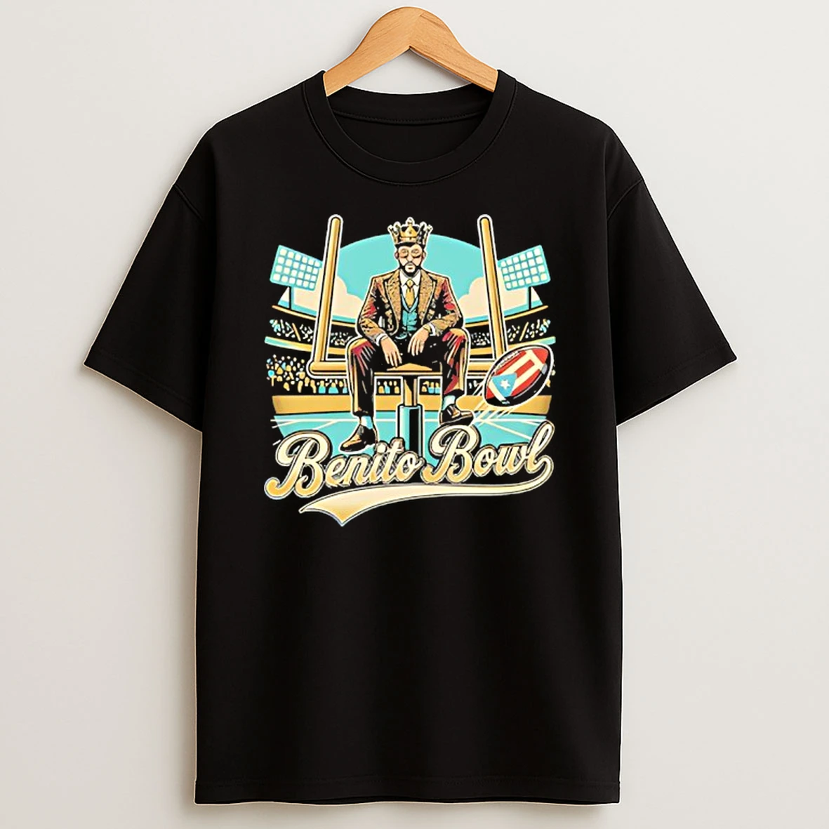 Puerto Rico Benito Bowl T Shirt