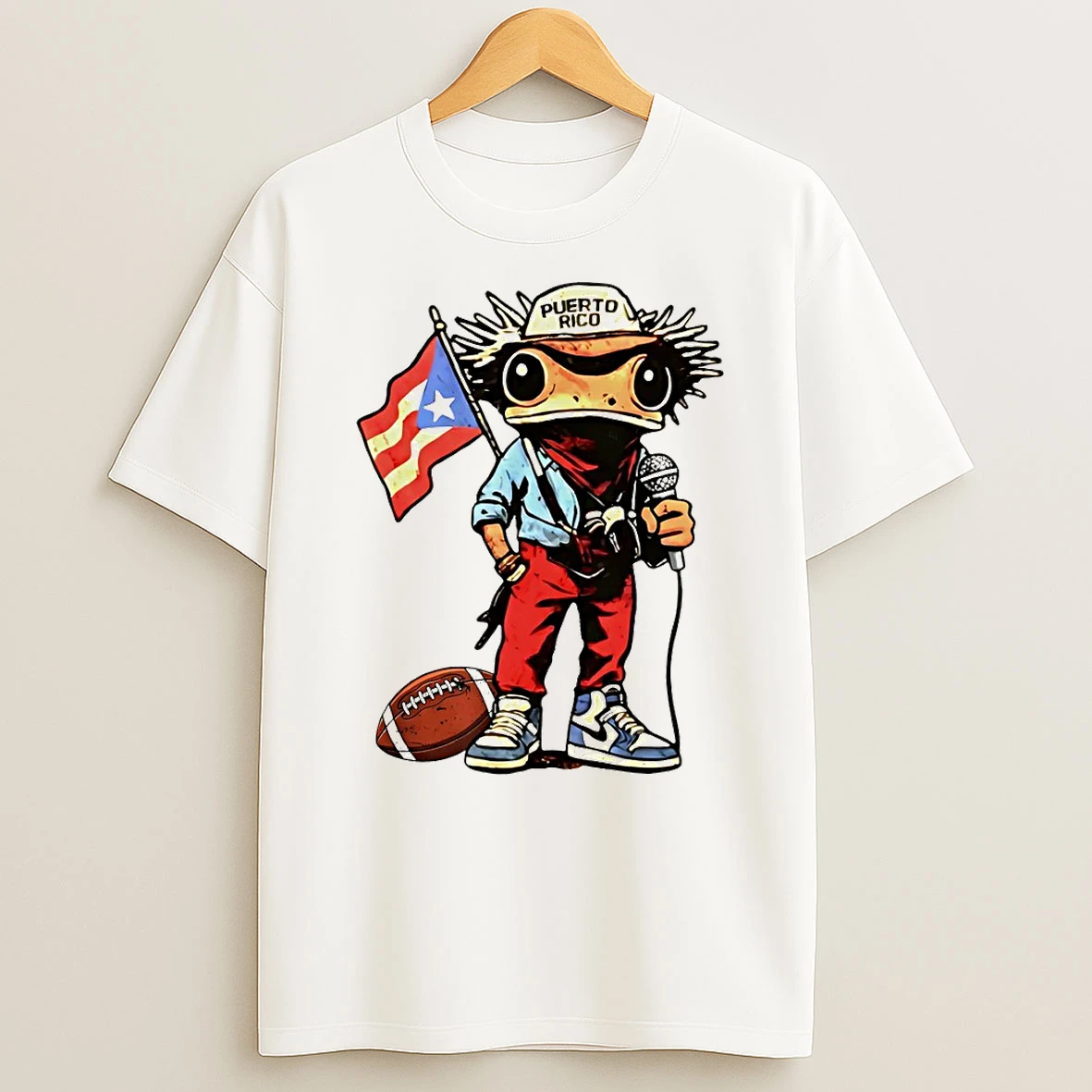 Puerto Rico Coqui Frog T Shirt