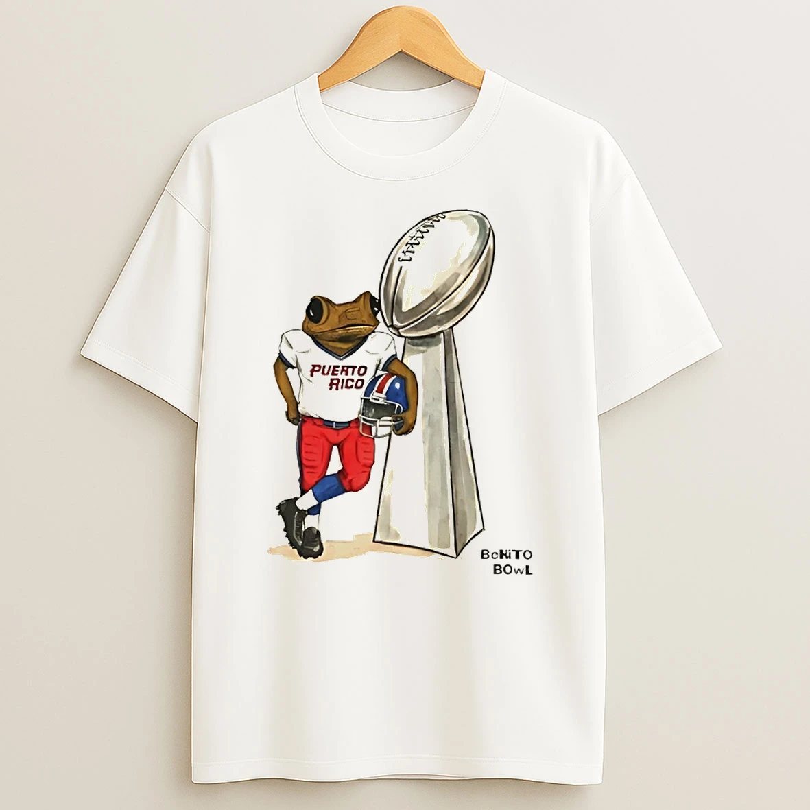 Puerto Rico Sapo Concho Football Benito Bowl Halftime T Shirt