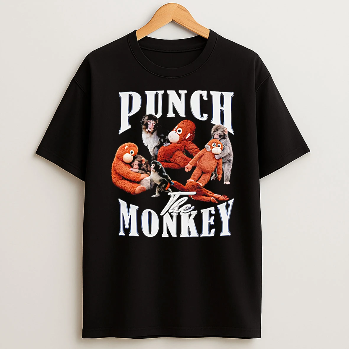 Punch The Monkey Graphic T Shirt