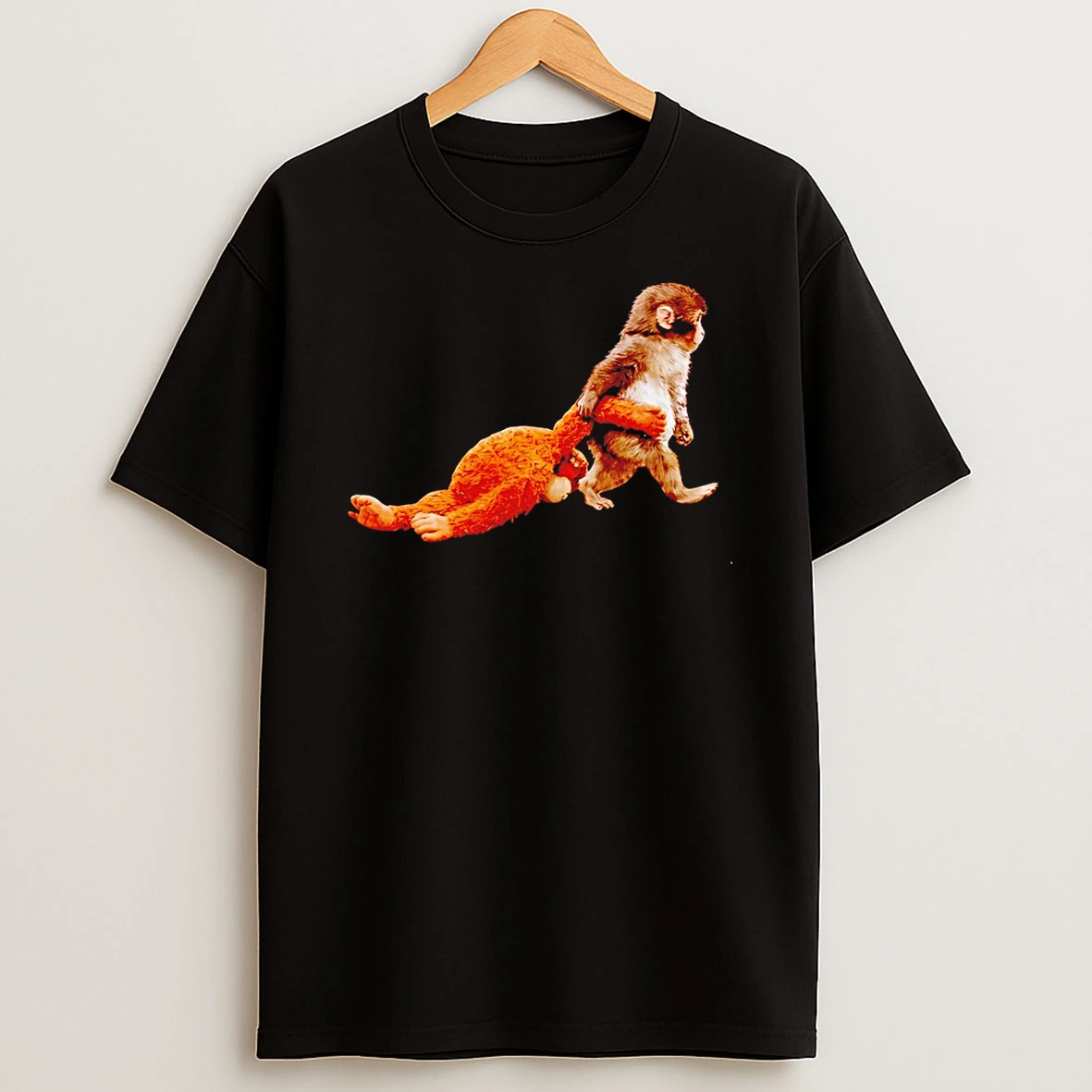 Punch Baby Monkey Panchi Kun Cute Vintage T Shirt