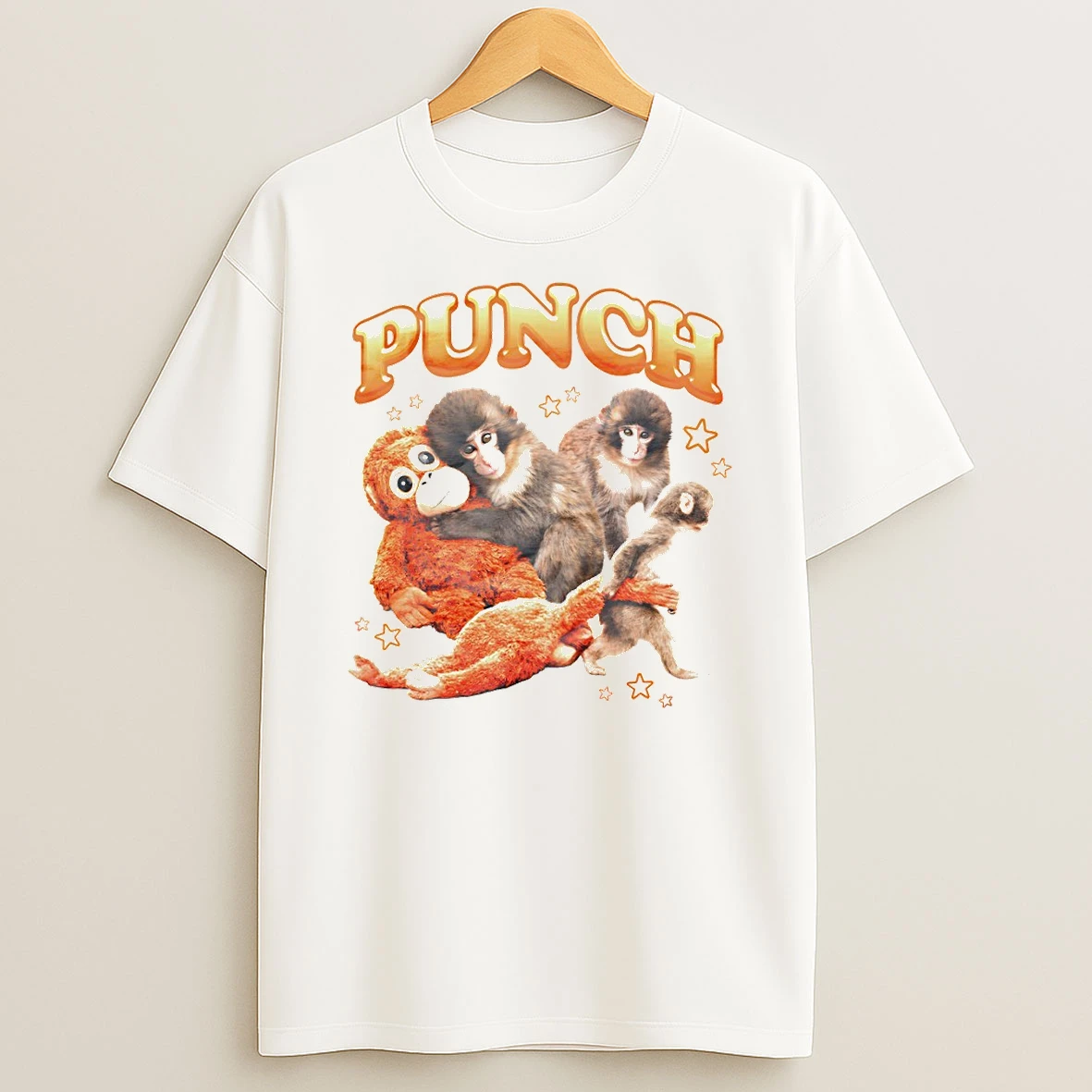 Punch Monkey Panchi Kun Loved Vintage T Shirt