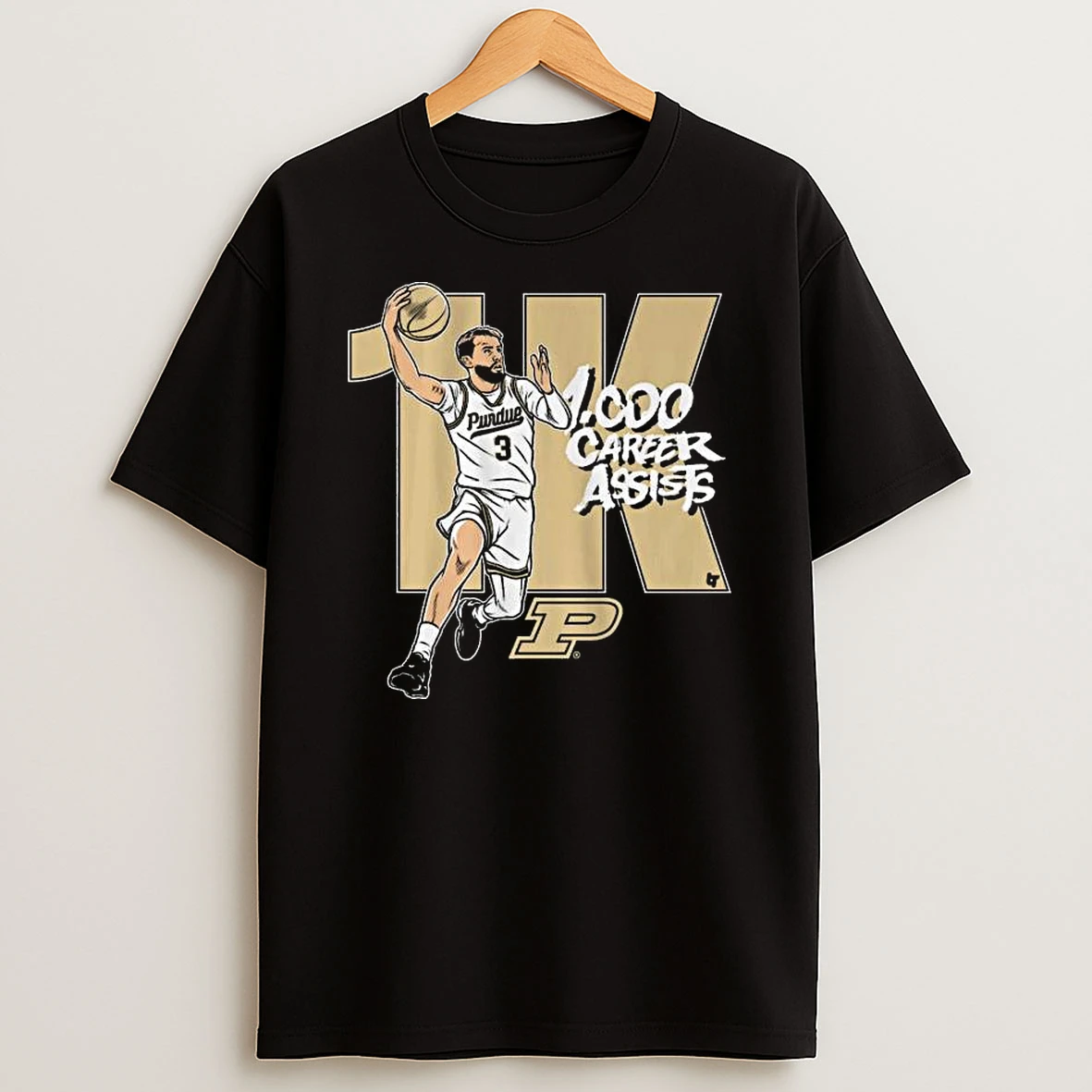 Purdue Basketball Braden Smith 1000 Assists T Shirt