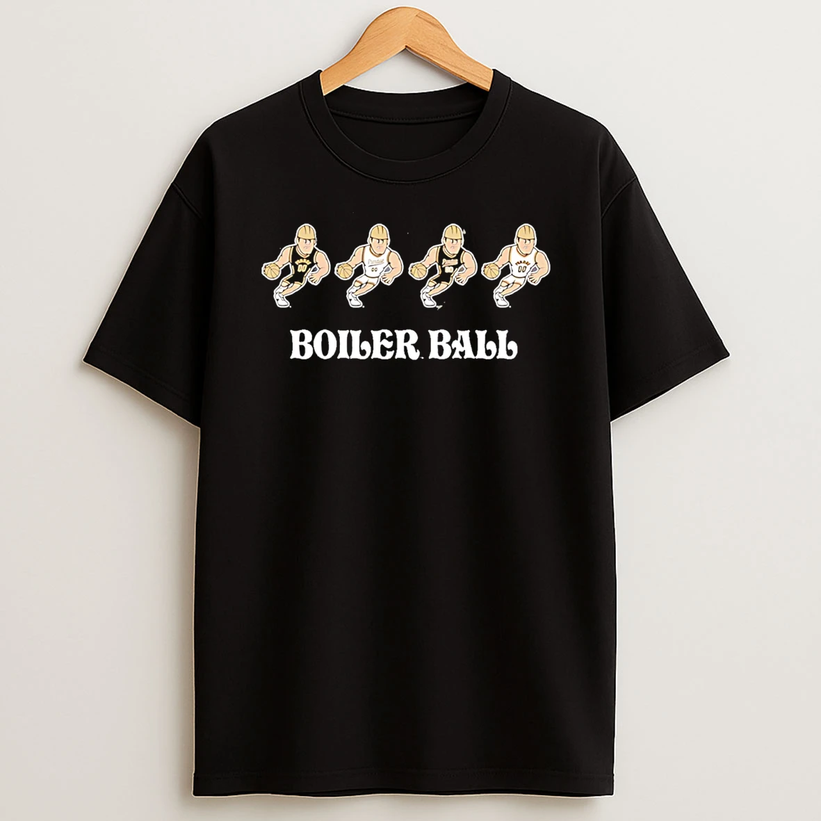 Purdue Boilermakers Boiler Ball Cartoon T Shirt