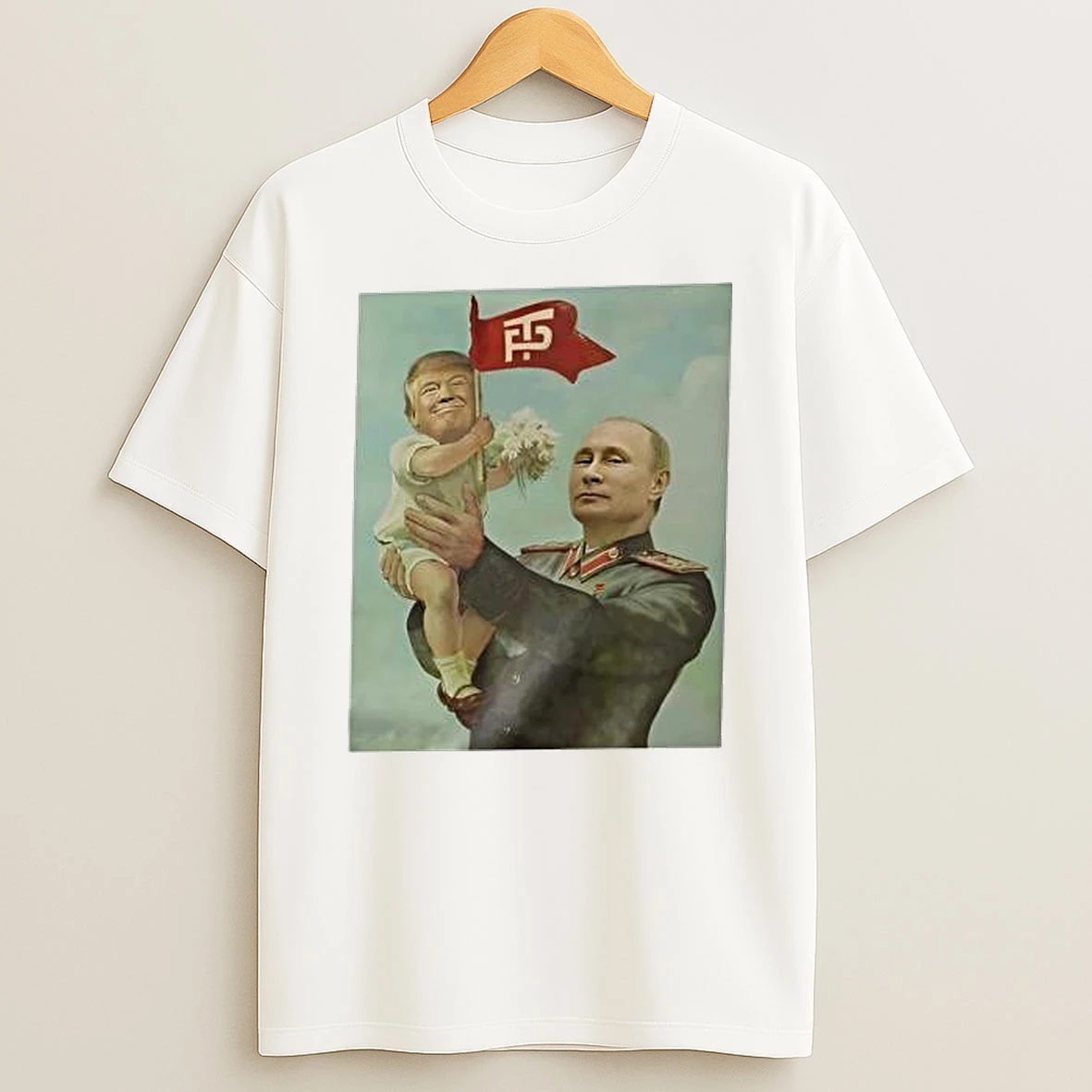 Putin Holding Baby Trump T Shirt