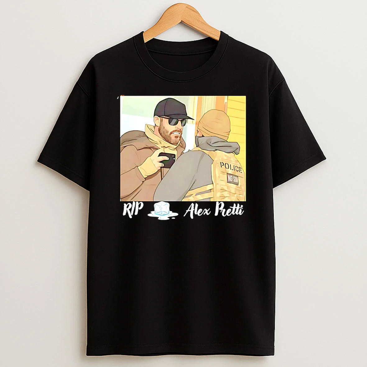 Rip Alex Pretti Melting Ice T Shirt