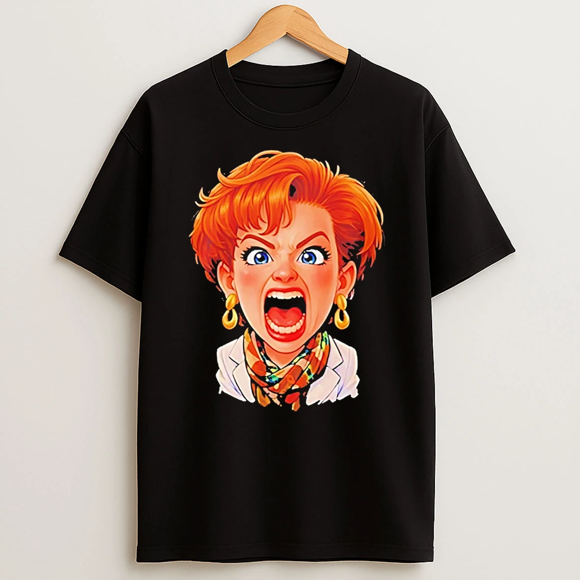Rip Catherine Ohara Tribute Memorial Caricature T Shirt