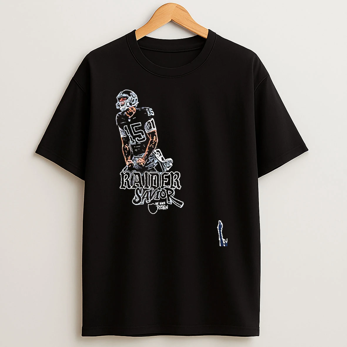 Raider Savior He Has Risen T Shirt
