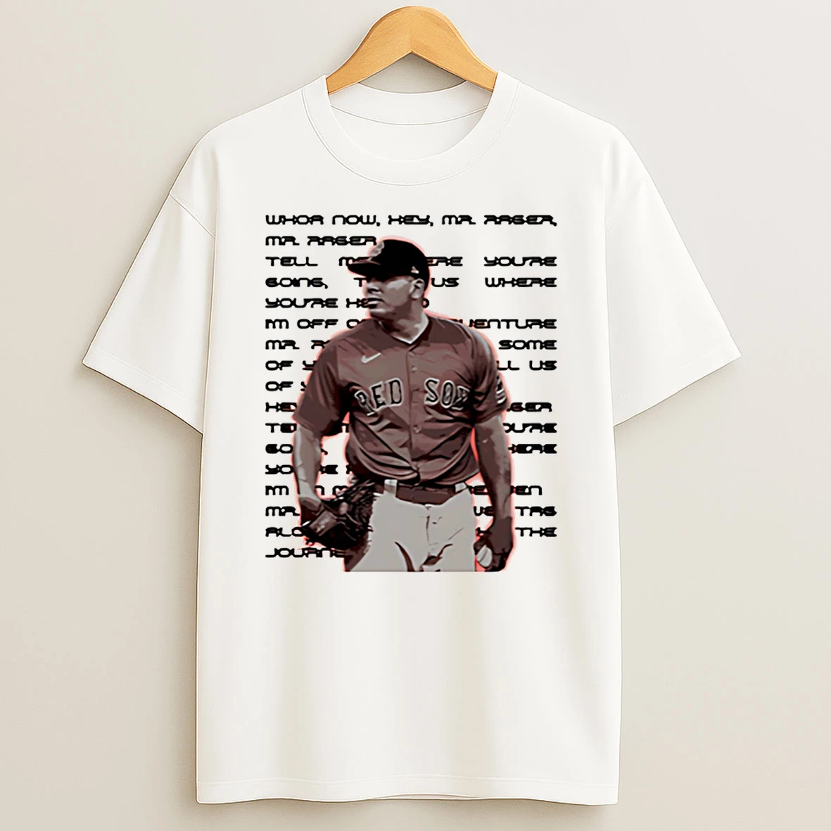 Ranger Suarez Mr Rager Boston Red Sox T Shirt