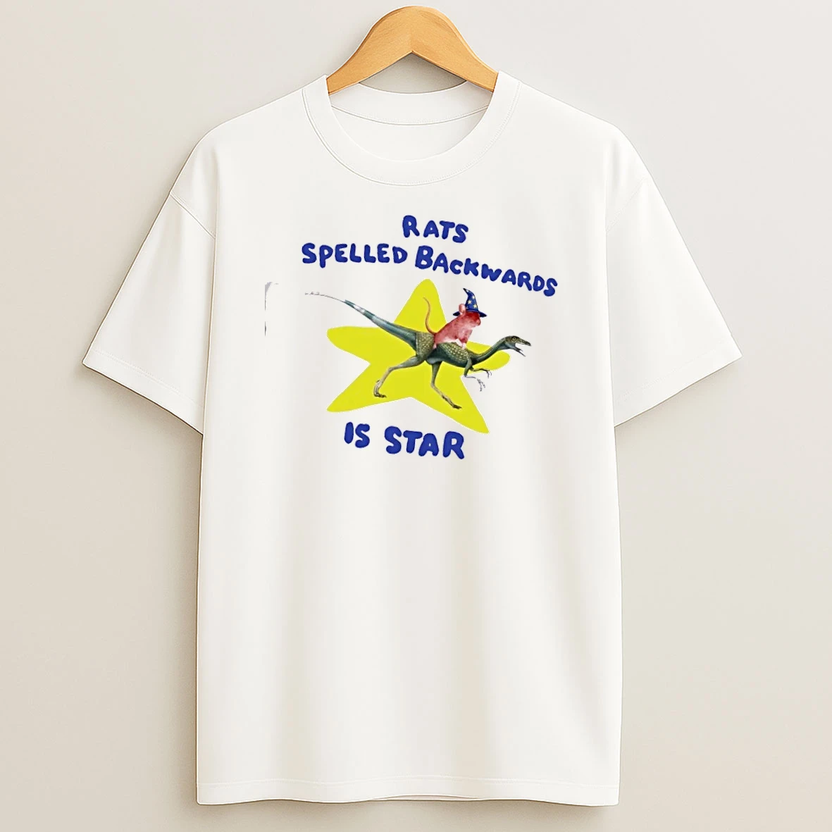 Rat Spelled Backwards Is Star Funny T Shirt