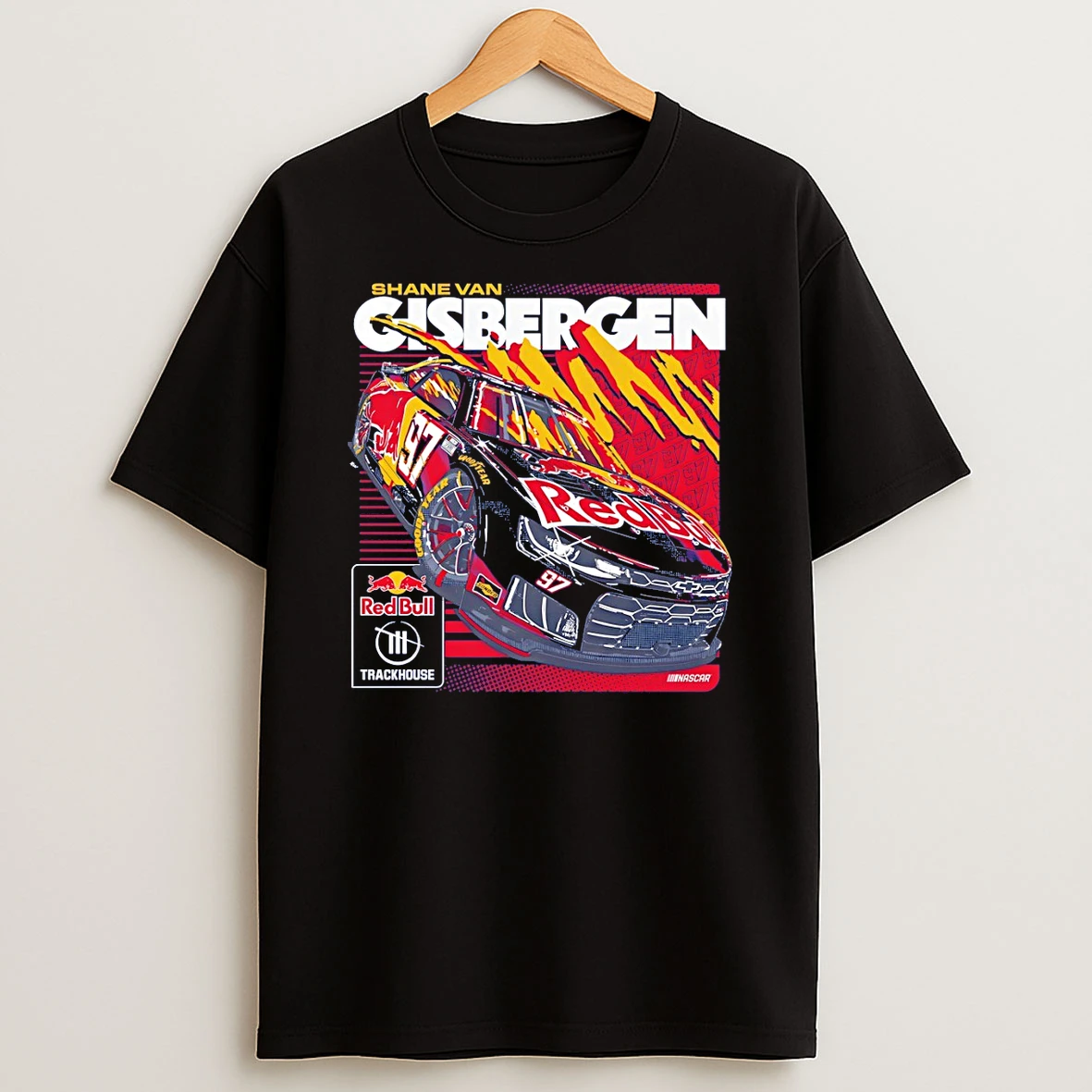 Red Bull 97 Shane Van Gisbergen Trackhouse Nascar 2026 T Shirt