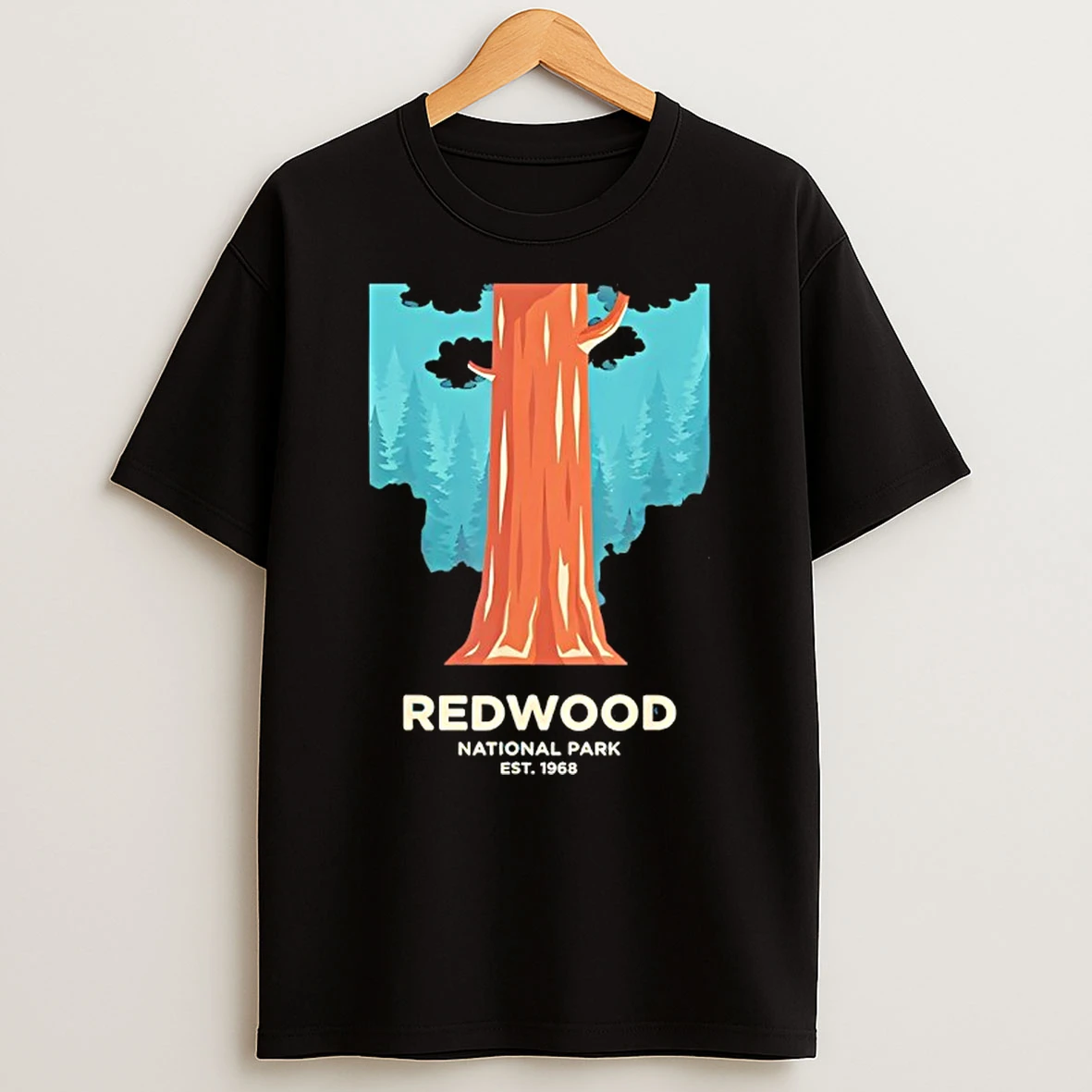 Redwood National Park Est 1968 T Shirt