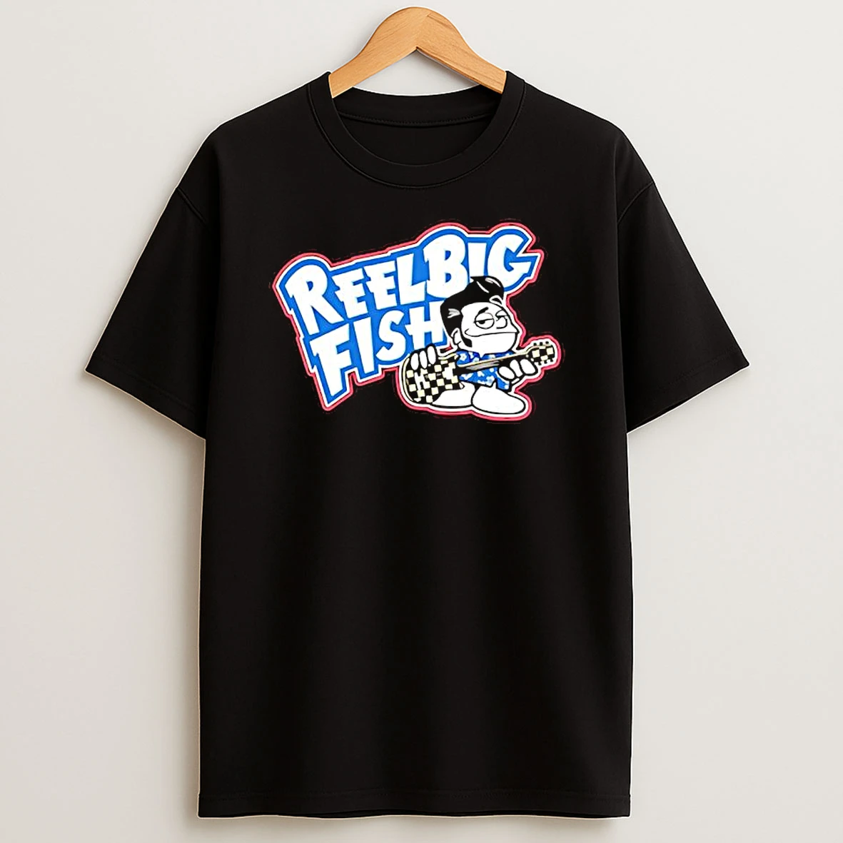 Reelbig Fish Punchy Logo T Shirt