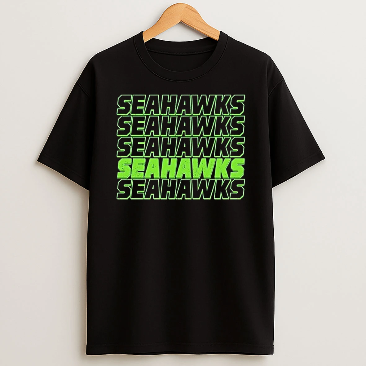 Retro Seahawks Football T Shirt