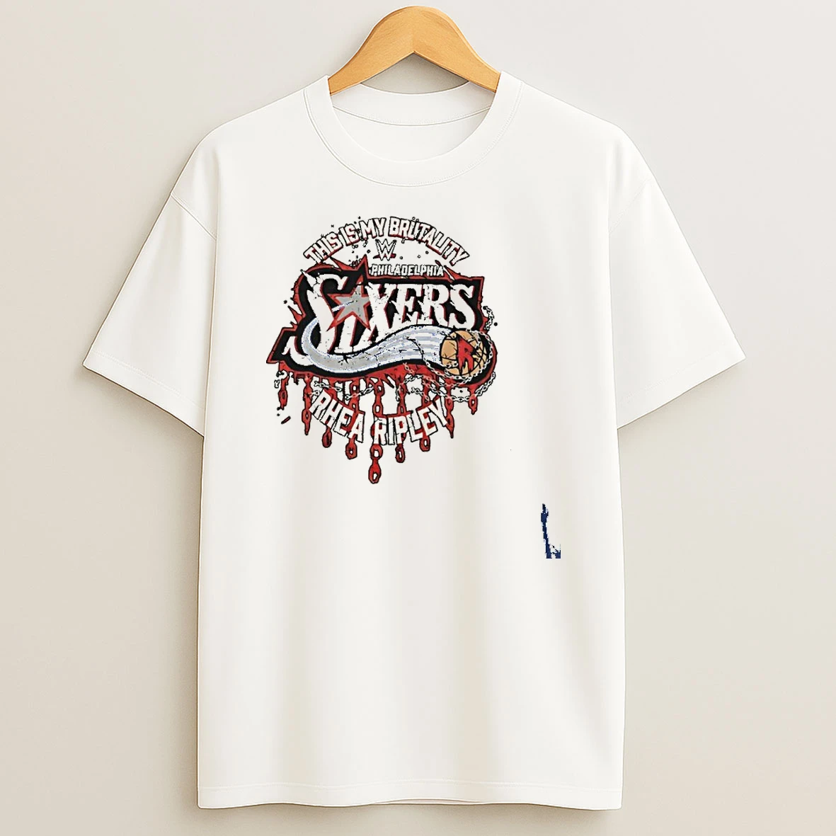 Rhea Ripley 76ers Wwe T Shirt