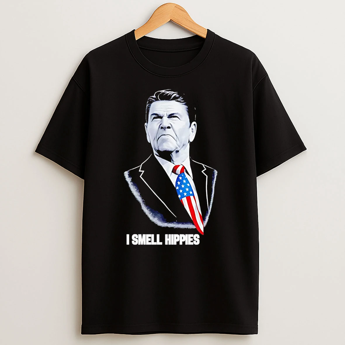 Ronald Reagan I Smell Hippies T Shirt