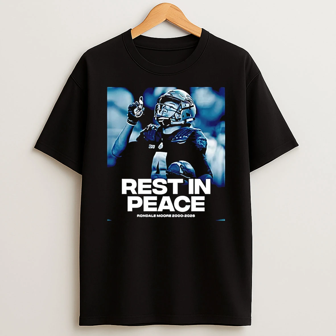 Rondale Moore Rest In Peace 2000 2026 T Shirt