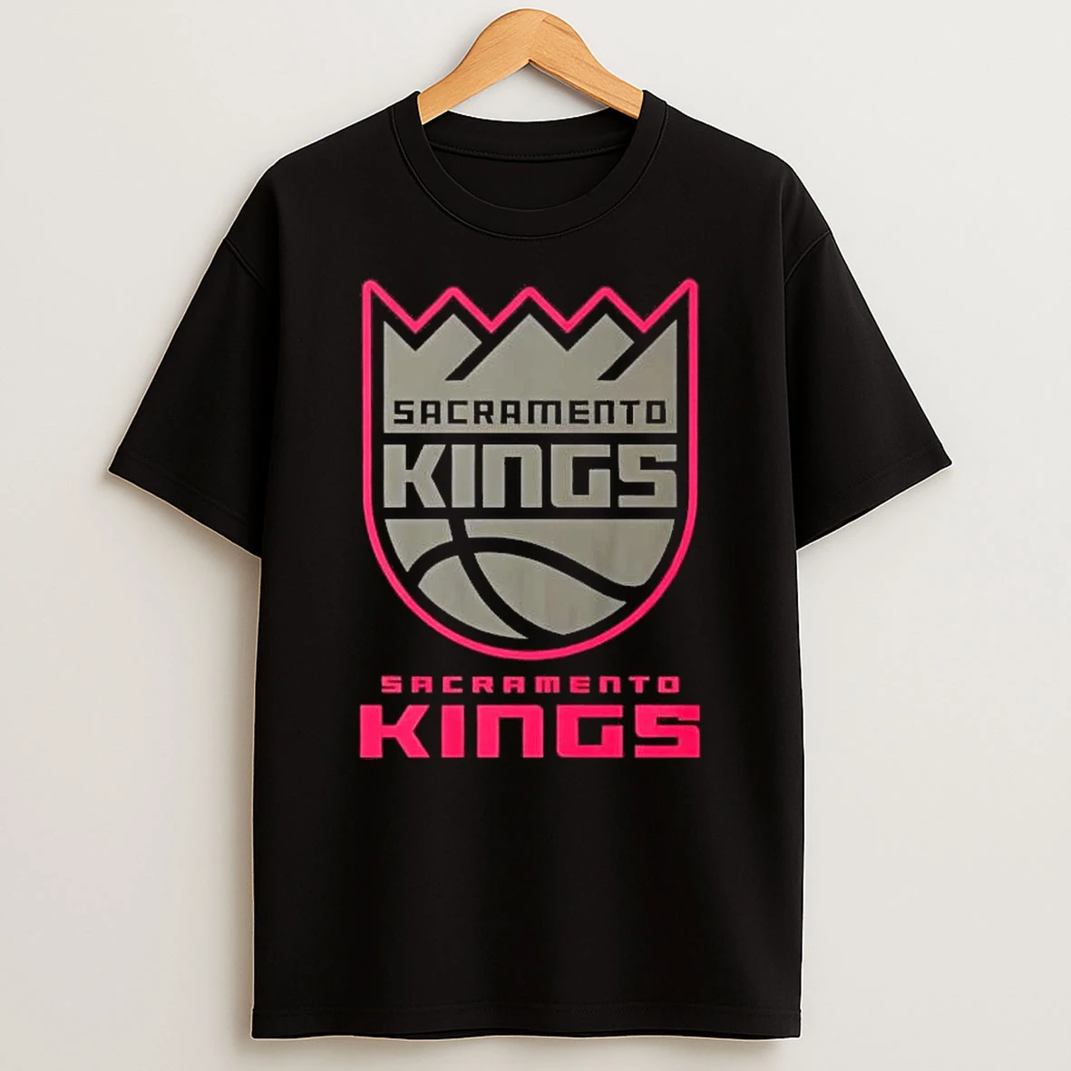 Sacramento Kings Highlight Reel Logo T Shirt