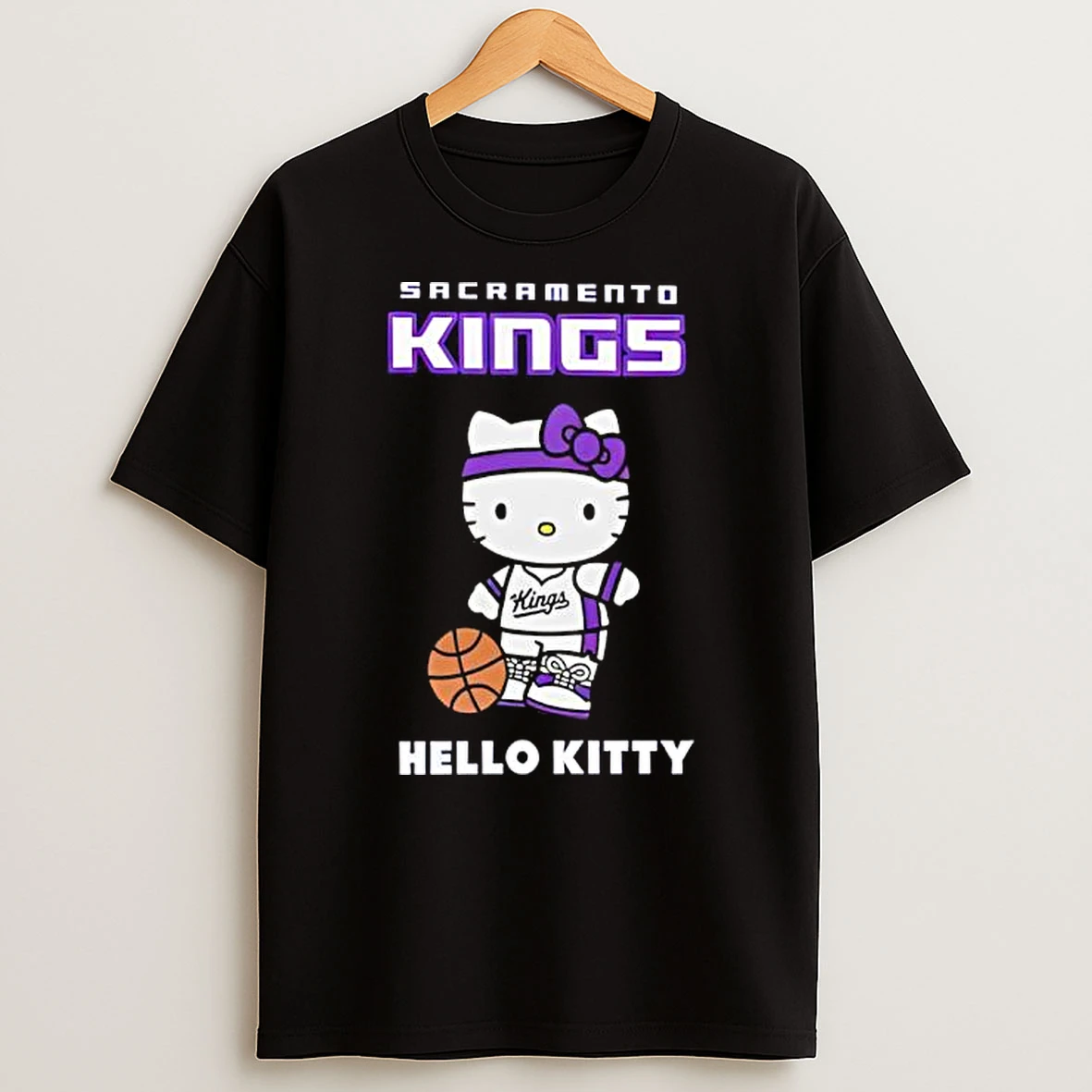 Sacramento Kings X Hello Kitty Night 2026 T Shirt