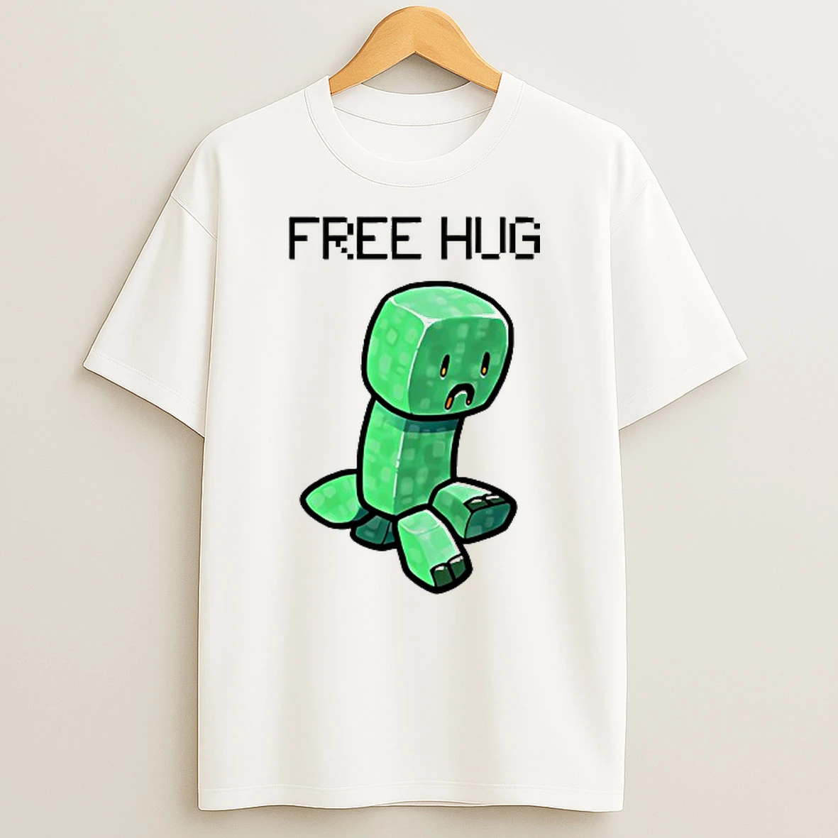 Sad Creeper Free Hug T Shirt