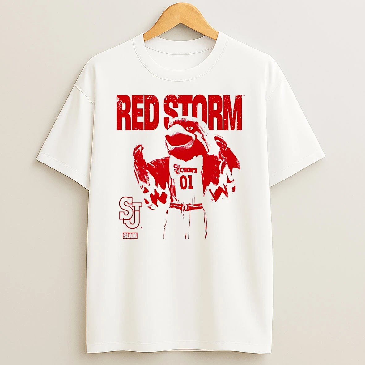 Saint Johns Red Storm Mascot Mode T Shirt