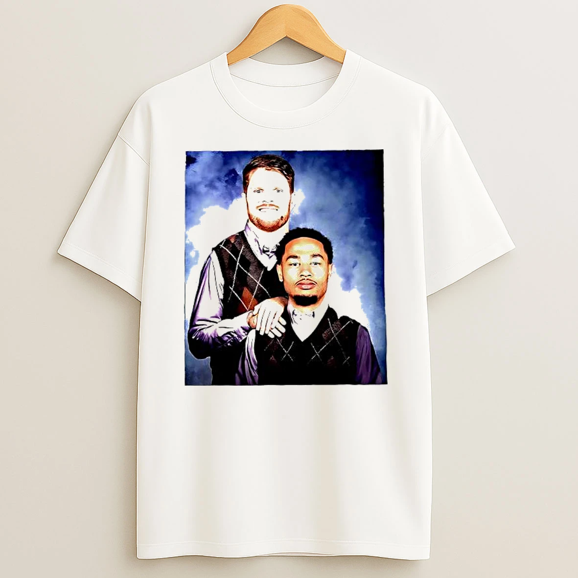 Sam Darnold Jaxon Smith Njigba Together Graphic T Shirt