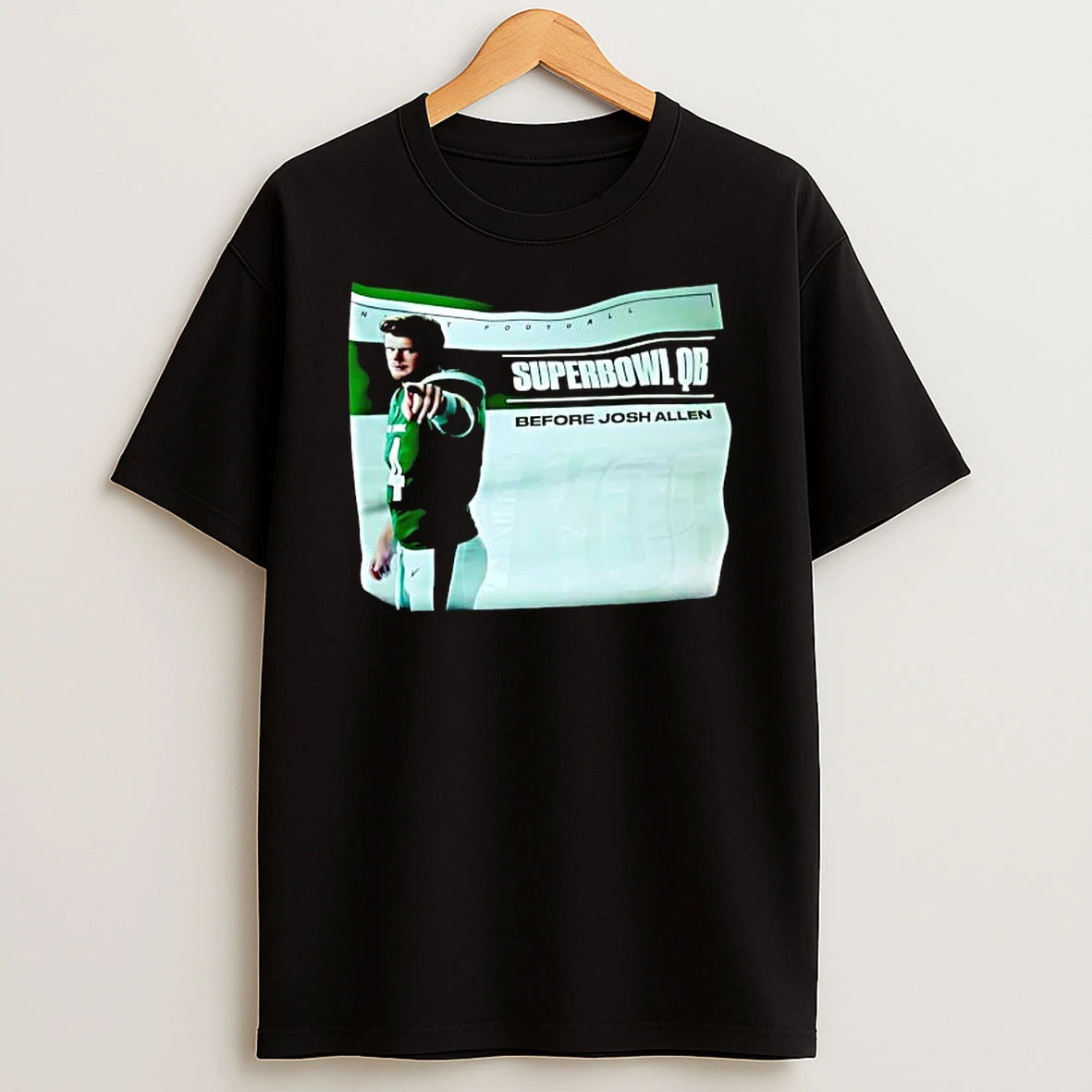 Sam Darnold Qb Before Josh Allen Graphic T Shirt
