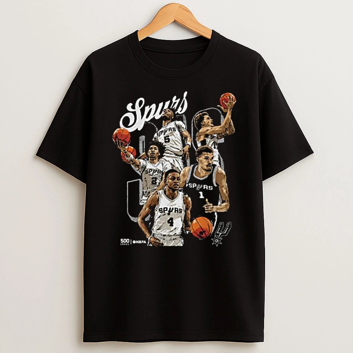 San Antonio Spurs 2026 Starting 5 T Shirt