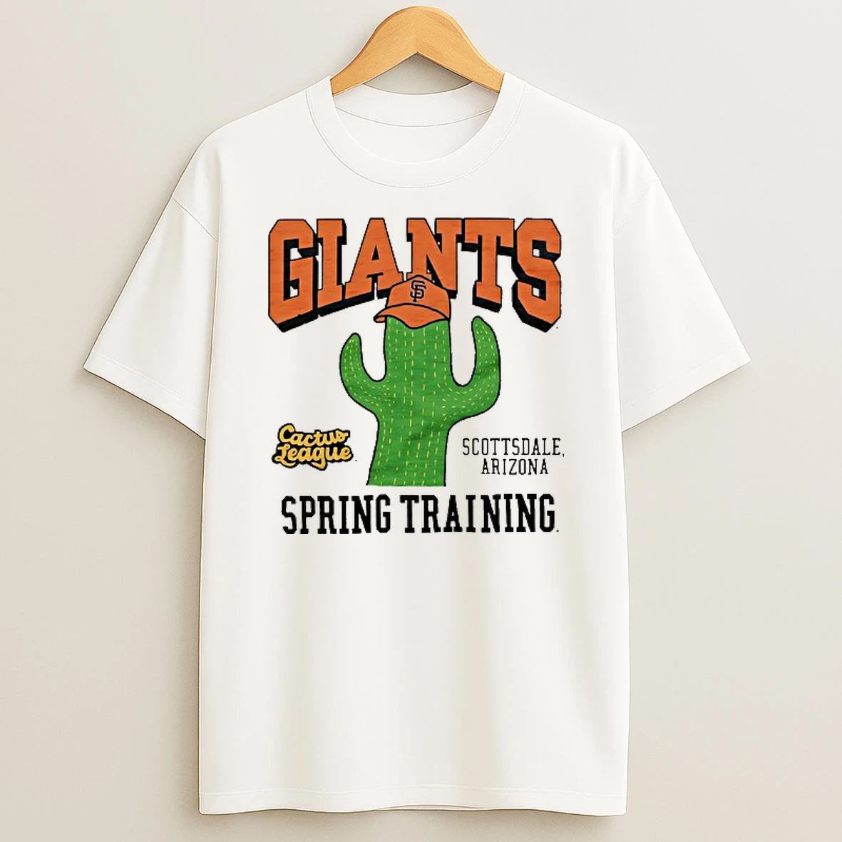 San Francisco Giants Spring Training Cactus League Baseball Hat T Shirt