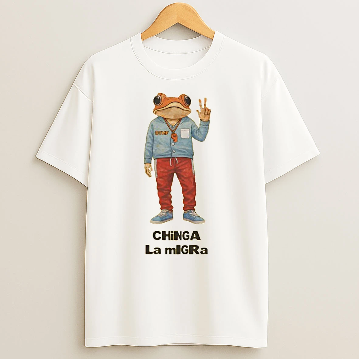 Sapo Concho Chinga La Migra Ice Out T Shirt