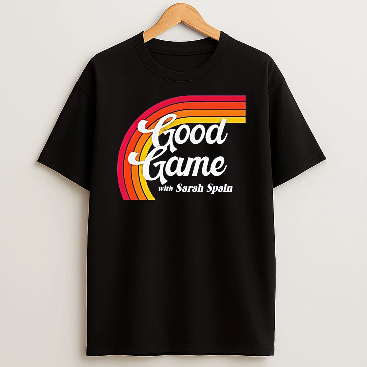 Sarah Spain Good Game Logo With Sarah Spain T Shirt
