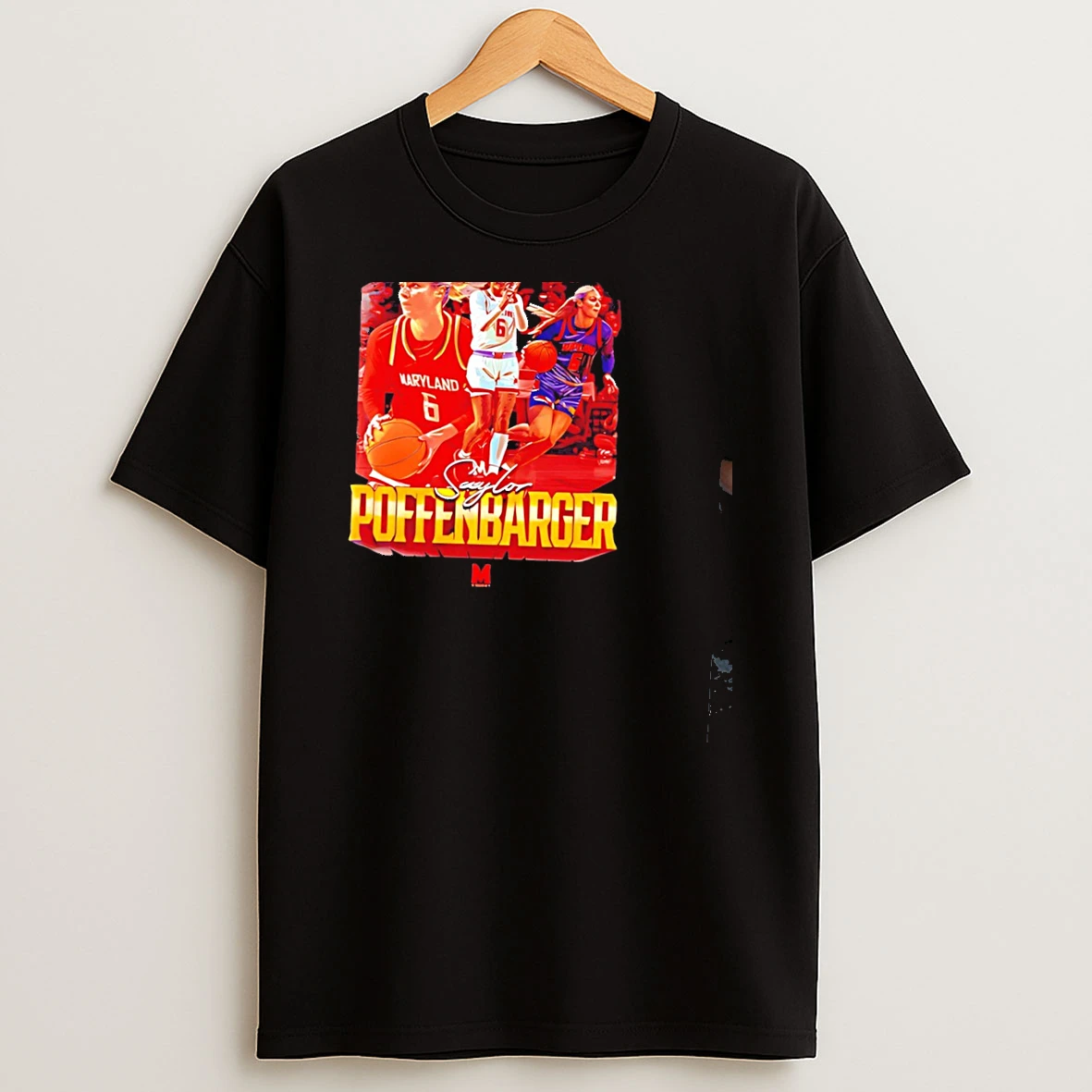 Saylor Poffenbarger Maryland Basketball Player T Shirt