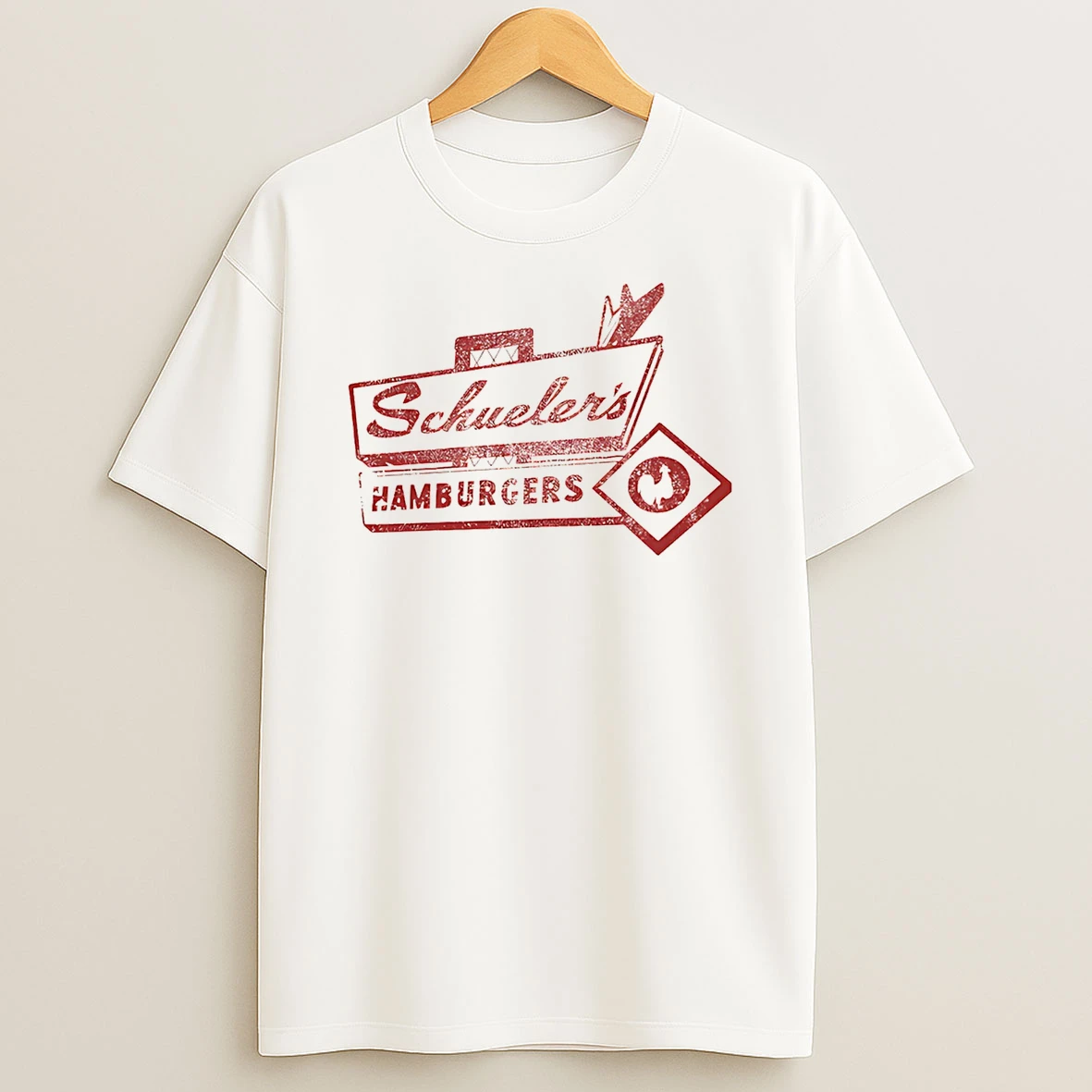 Schulers Hamburgers St Bernard T Shirt