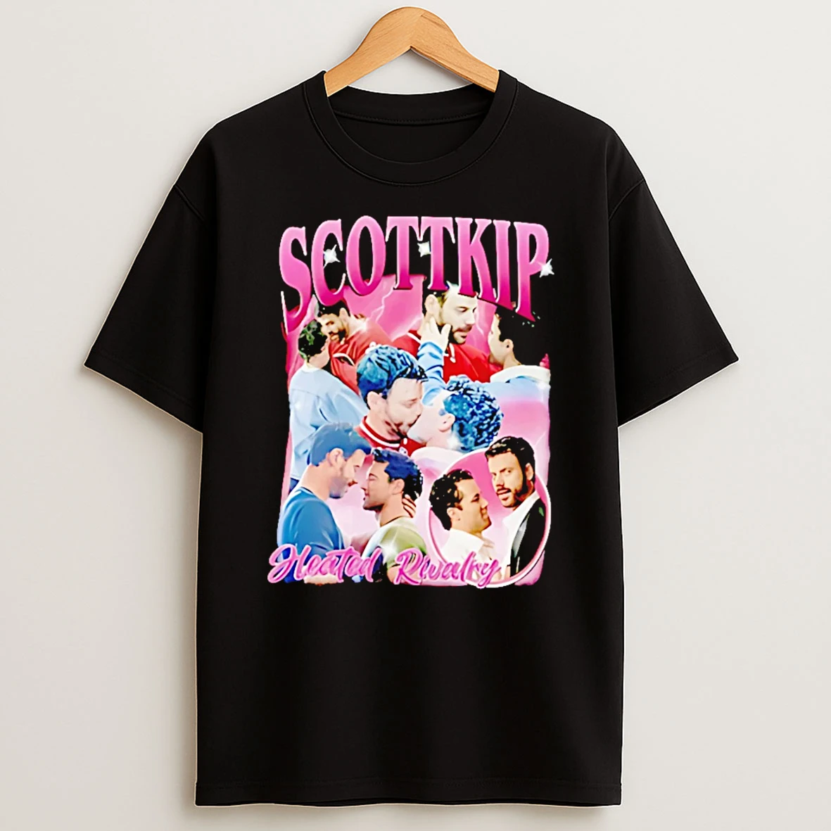 Scottkip Heated Rivalry Graphic T Shirt