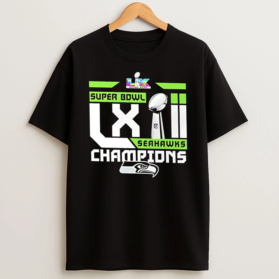 Seahawks Super Bowl Lx Champions Roster T Shirt