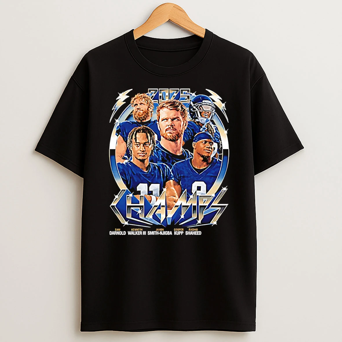 Seattle Football 2025 Super Bowl Champs Vintage T Shirt