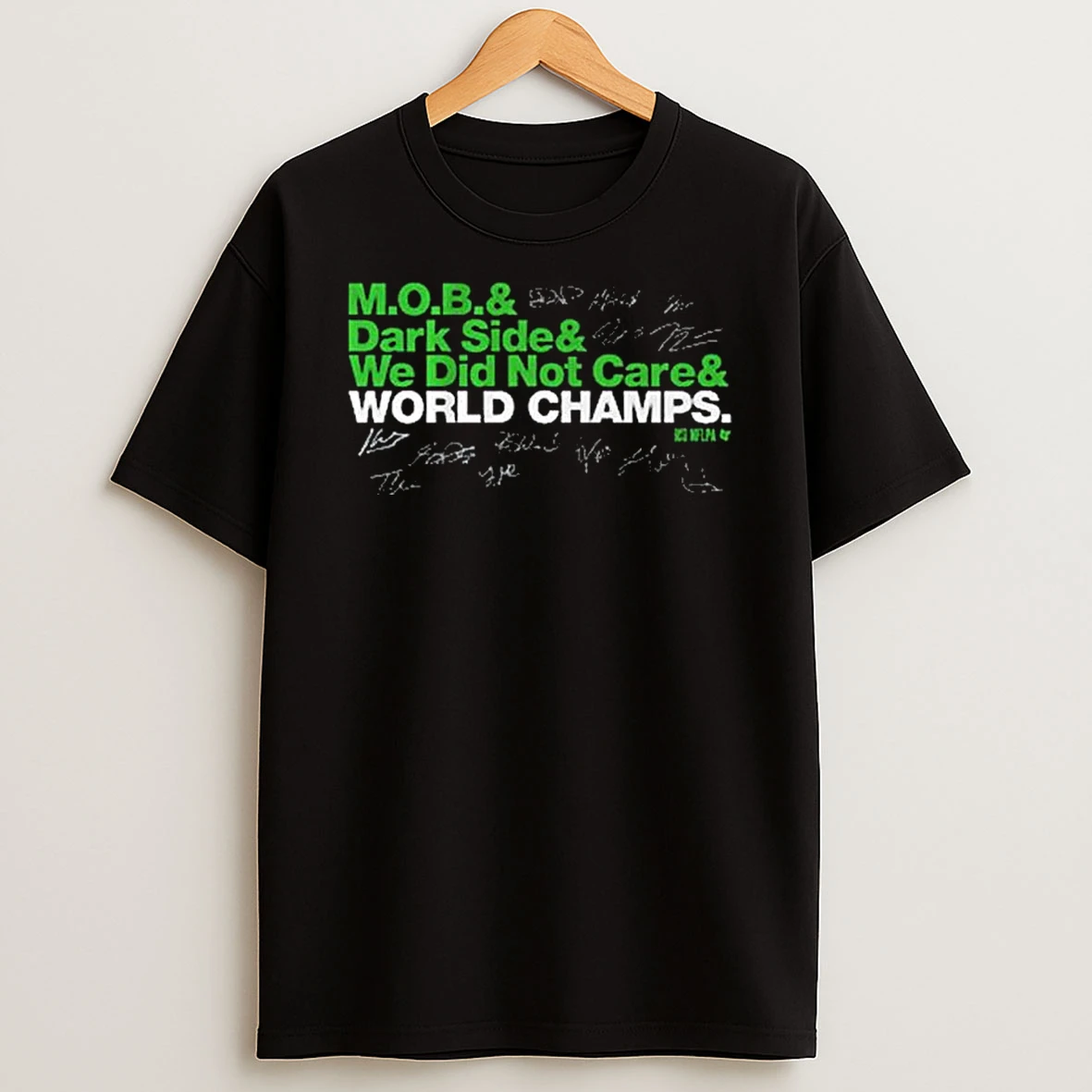 Seattle Football Ampersand Champs Signatures T Shirt