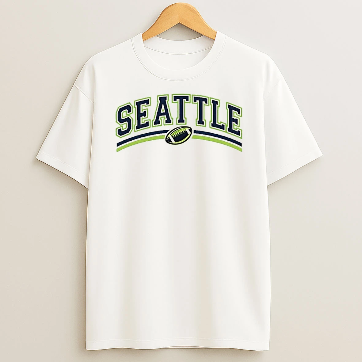 Seattle Football Classic Vintage T Shirt