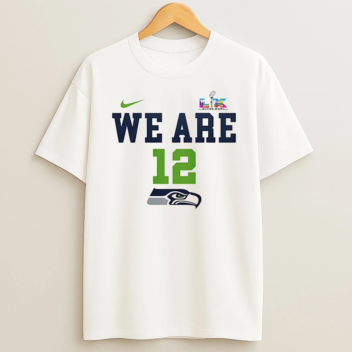 Seattle Seahawks 2026 Super Bowl Lx Champions We Are 12 T Shirt