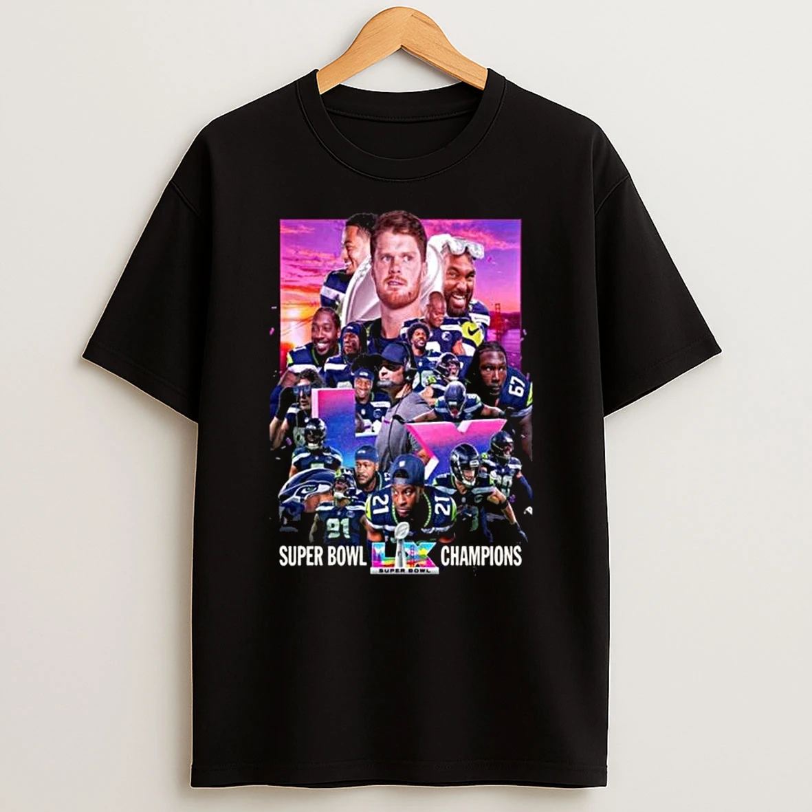 Seattle Seahawks Are Super Bowl Lx Champions 2026 T Shirt