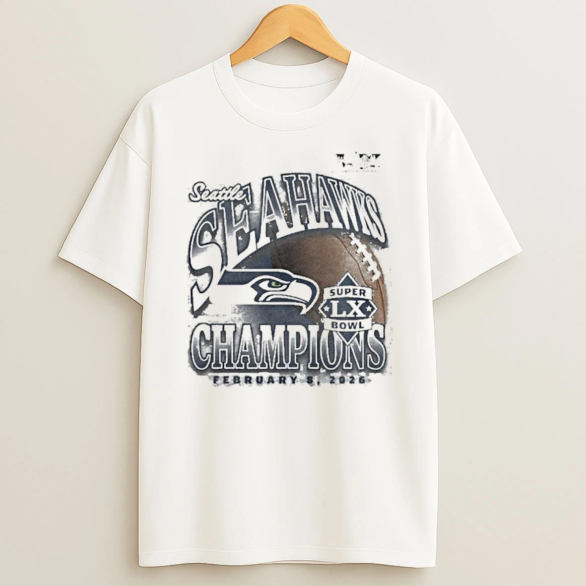 Seattle Seahawks Champions February 8 2026 Ball T Shirt