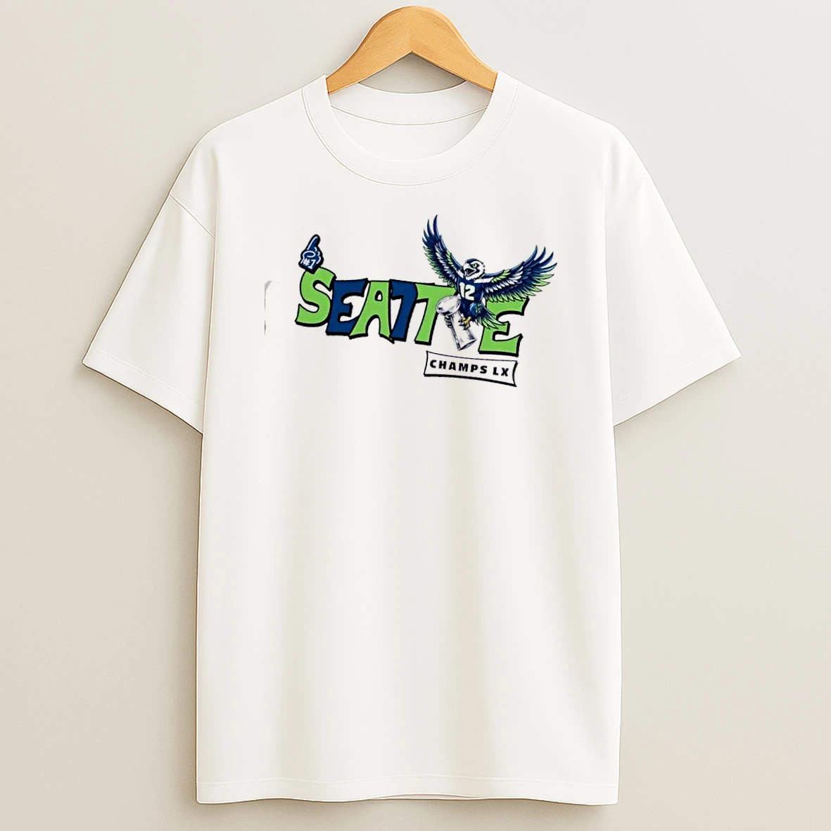Seattle Seahawks Champs Lx Football Championship T Shirt