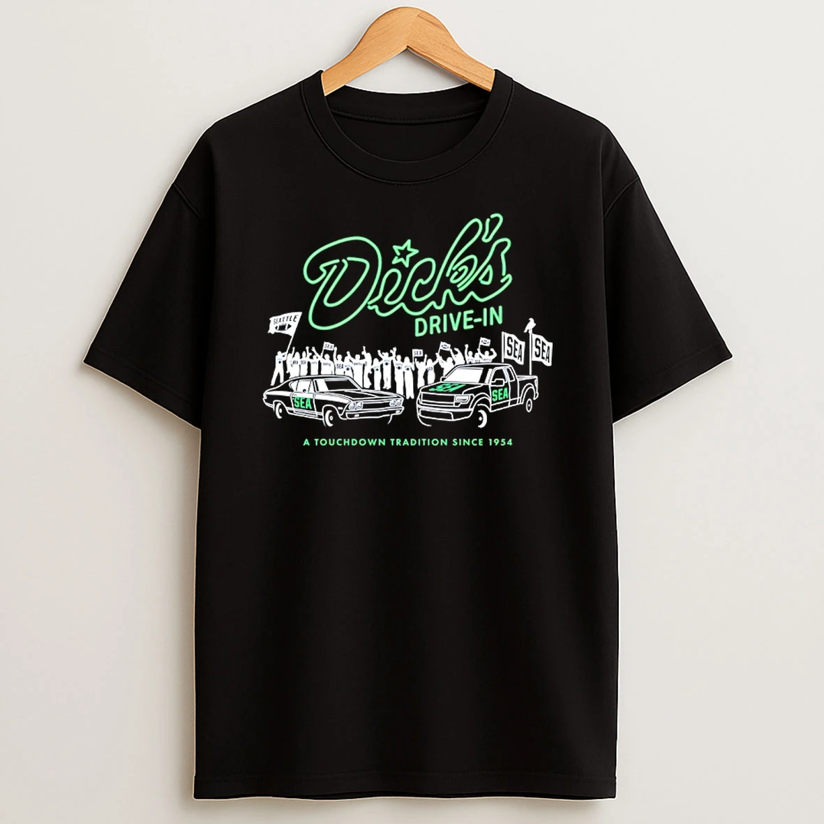 Seattle Seahawks Dicks Drive In A Touchdown Tradition Since 1954 T Shirt